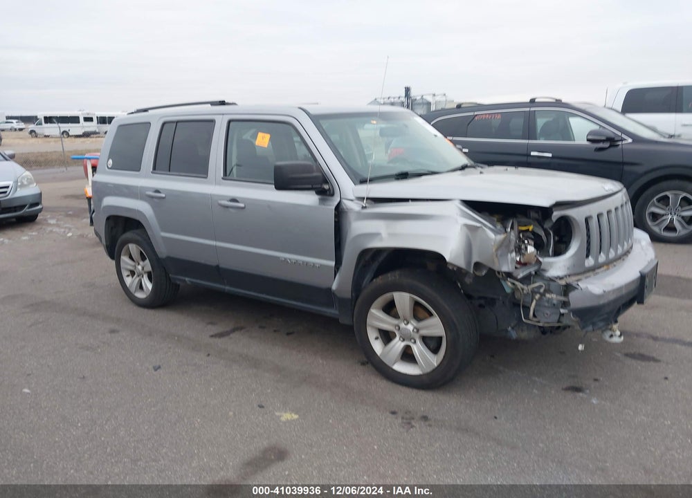 2014 JEEP PATRIOT LATITUDE VIN: 1C4NJRFB7ED796505