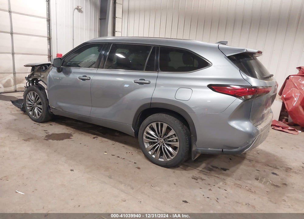 2021 TOYOTA HIGHLANDER HYBRID PLATINUM VIN: 5TDEBRCH1MS017771