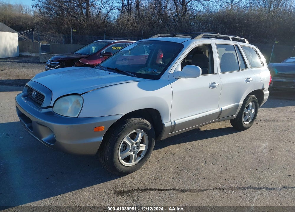 2003 HYUNDAI SANTA FE GLS/LX VIN: KM8SC73D23U434761