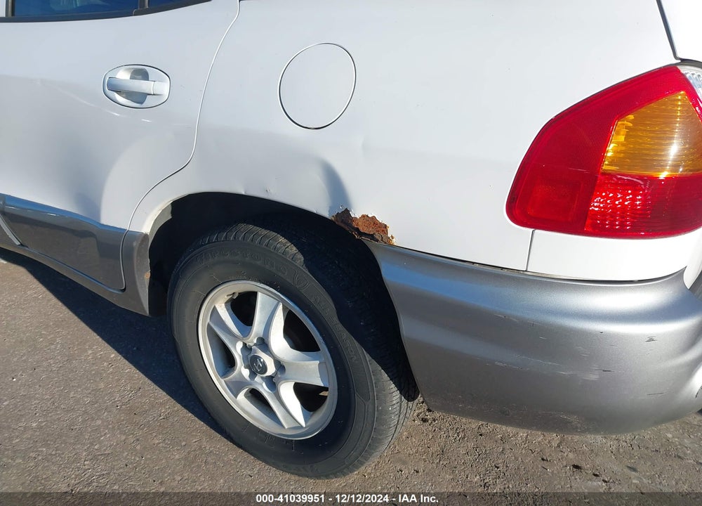 2003 HYUNDAI SANTA FE GLS/LX VIN: KM8SC73D23U434761