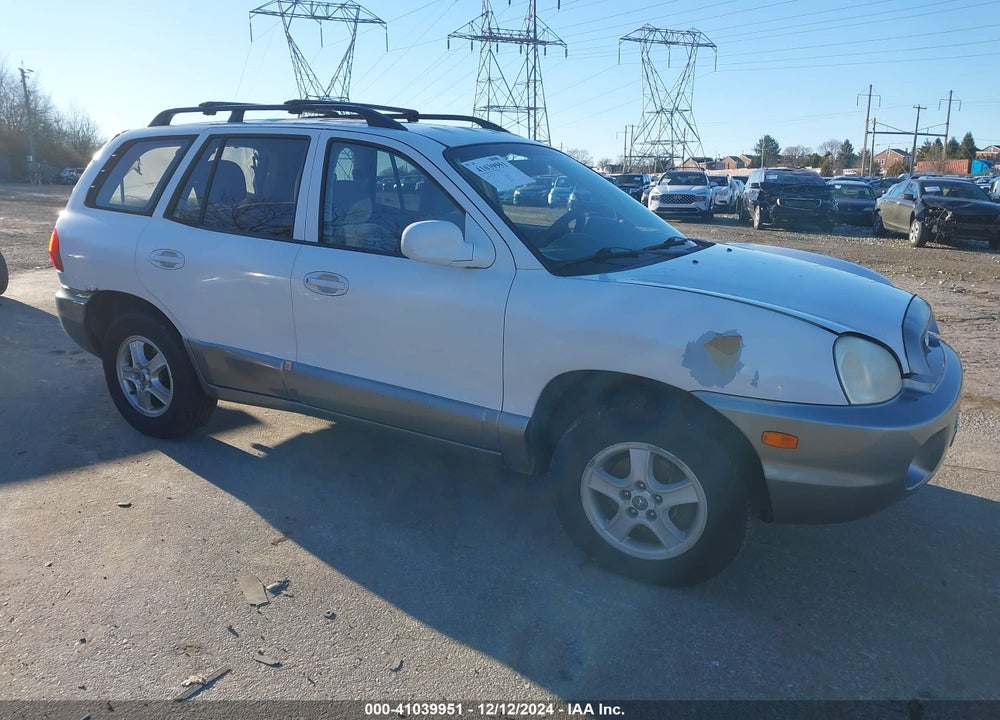 2003 HYUNDAI SANTA FE GLS/LX VIN: KM8SC73D23U434761