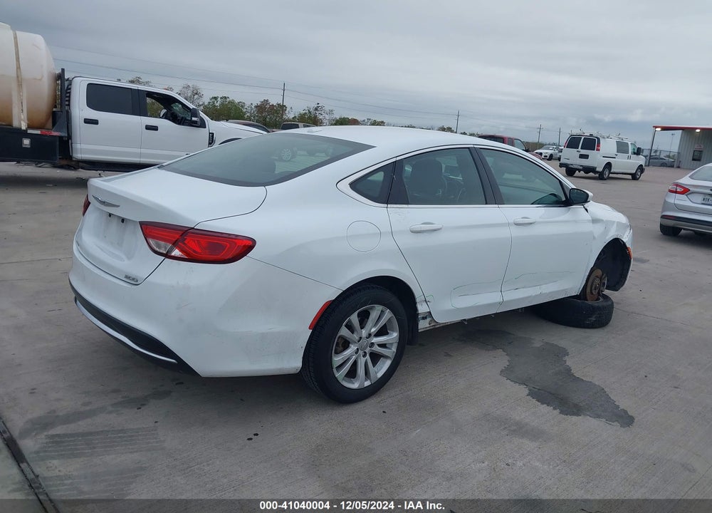 2016 CHRYSLER 200 LIMITED VIN: 1C3CCCAB4GN102621