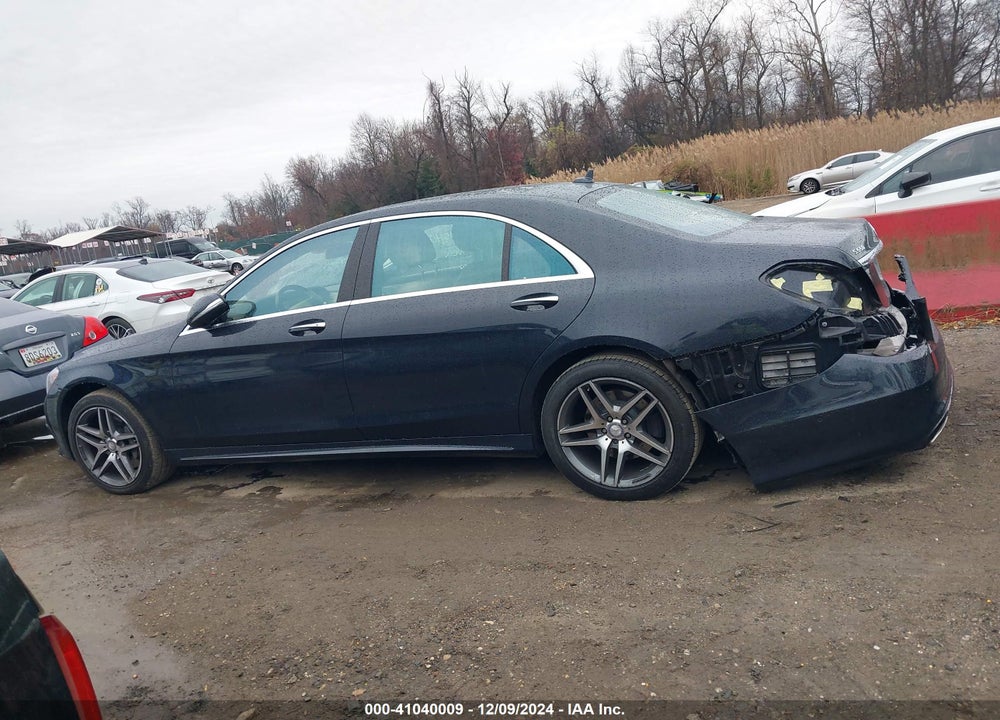 2014 MERCEDES-BENZ S 550 4MATIC VIN: WDDUG8FB9EA064162