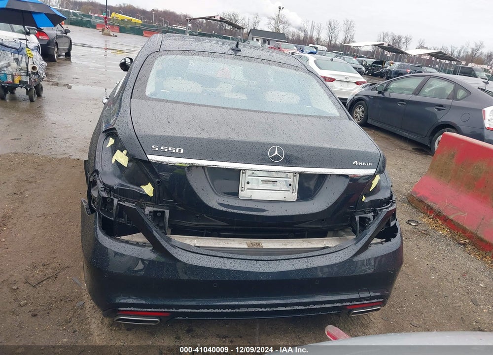 2014 MERCEDES-BENZ S 550 4MATIC VIN: WDDUG8FB9EA064162