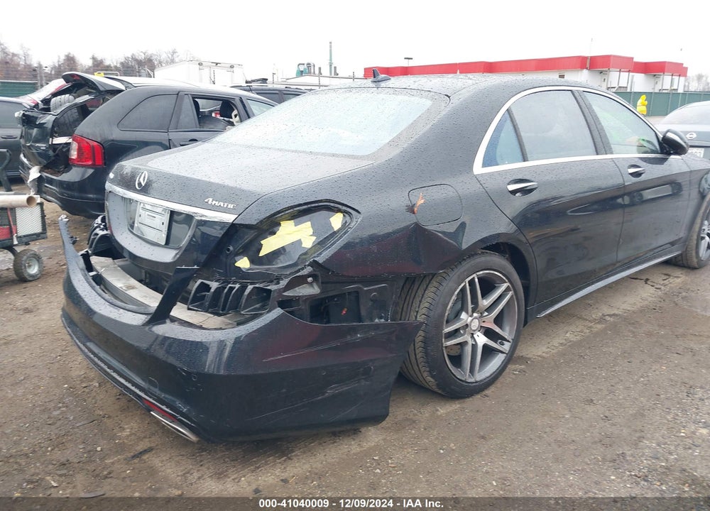2014 MERCEDES-BENZ S 550 4MATIC VIN: WDDUG8FB9EA064162