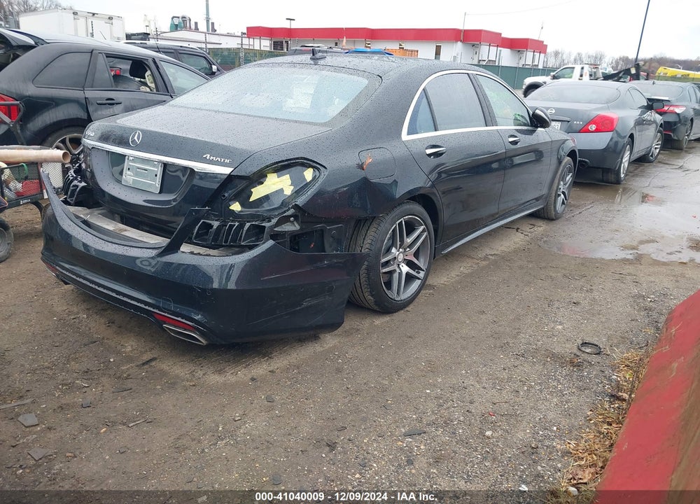 2014 MERCEDES-BENZ S 550 4MATIC VIN: WDDUG8FB9EA064162