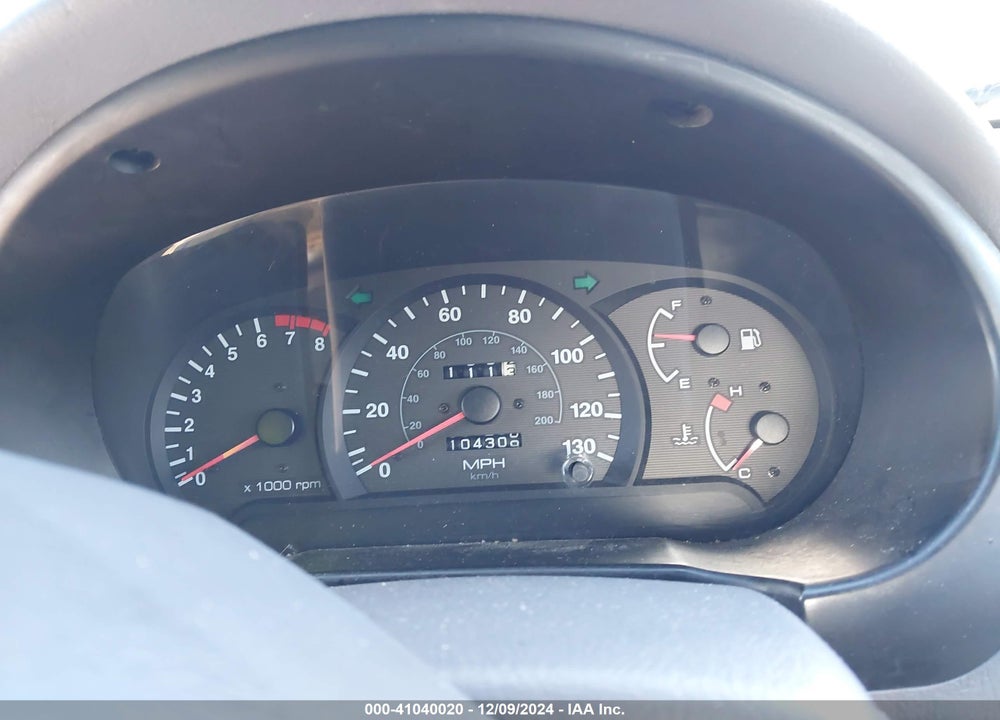 2001 HYUNDAI ACCENT GL VIN: KMHCG45C81U154321