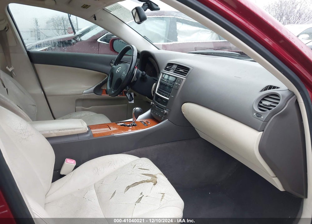 2009 LEXUS IS 250 VIN: JTHCK262995034268