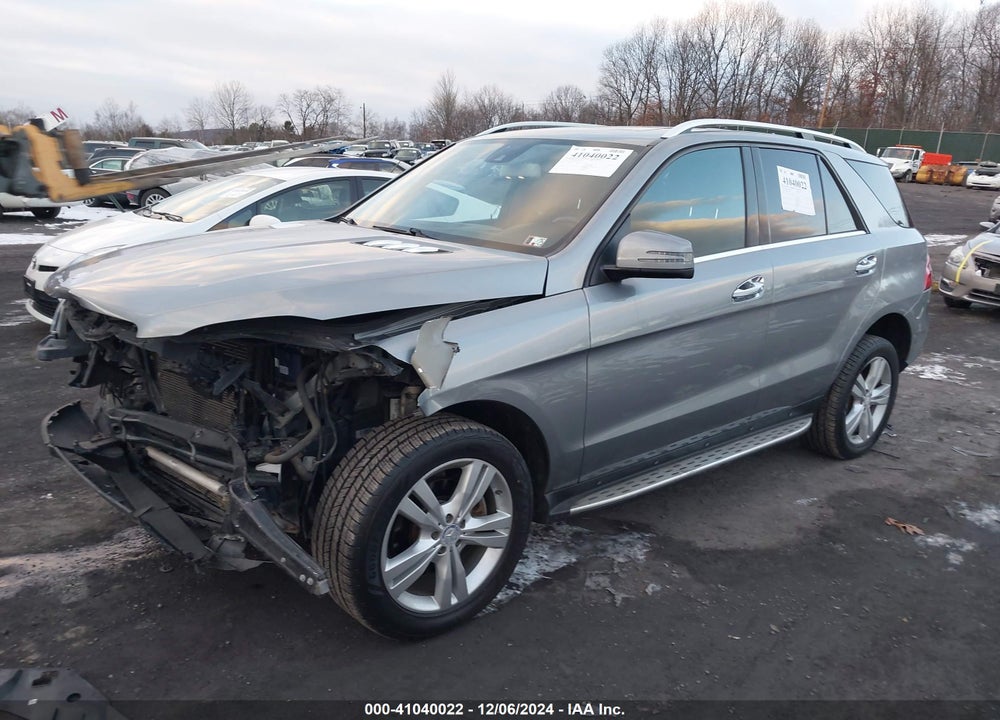 2014 MERCEDES-BENZ ML 350 4MATIC VIN: 4JGDA5HB7EA276920