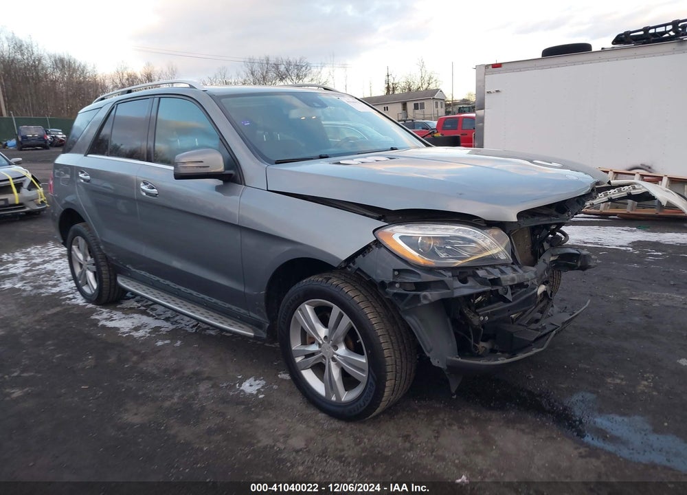 2014 MERCEDES-BENZ ML 350 4MATIC VIN: 4JGDA5HB7EA276920