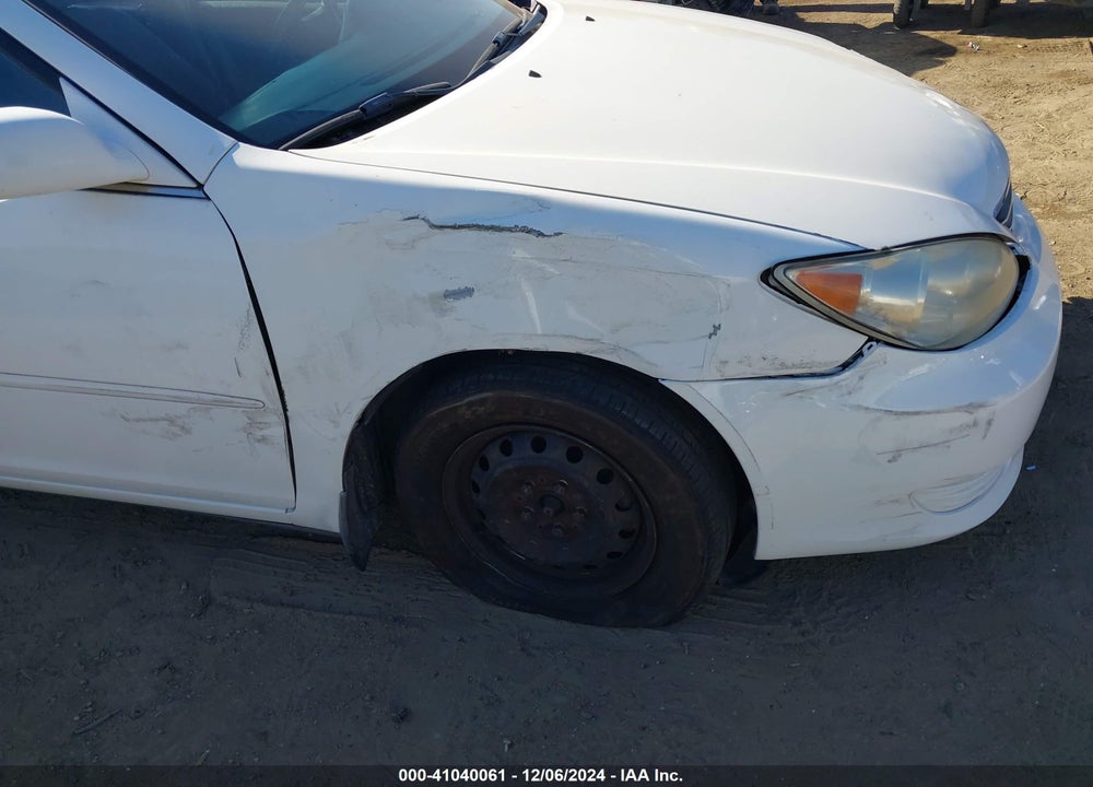 2005 TOYOTA CAMRY LE VIN: 4T1BE32K55U579251