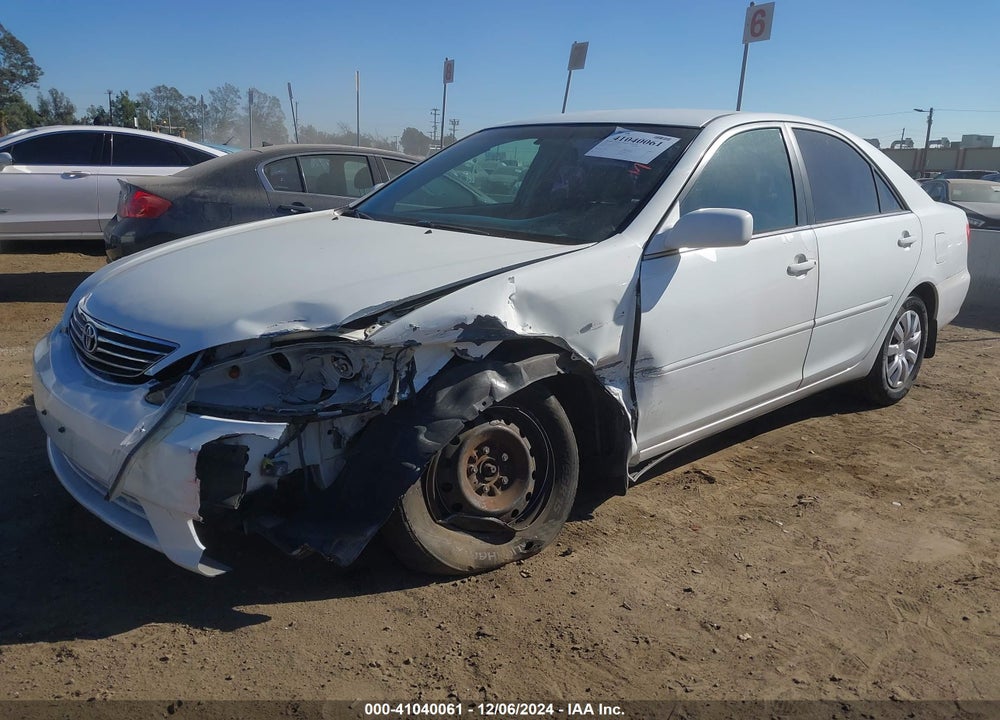 2005 TOYOTA CAMRY LE VIN: 4T1BE32K55U579251