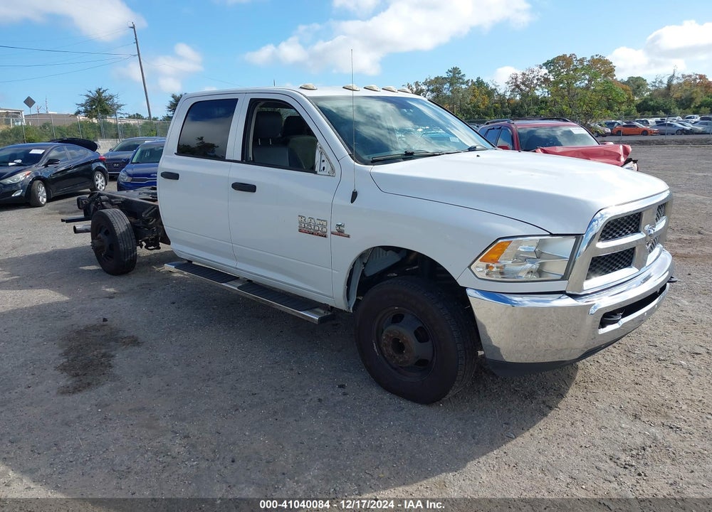 2018 RAM 3500 CHASSIS TRADESMAN/SLT/LAIE VIN: 3C7WRSCL4JG165762