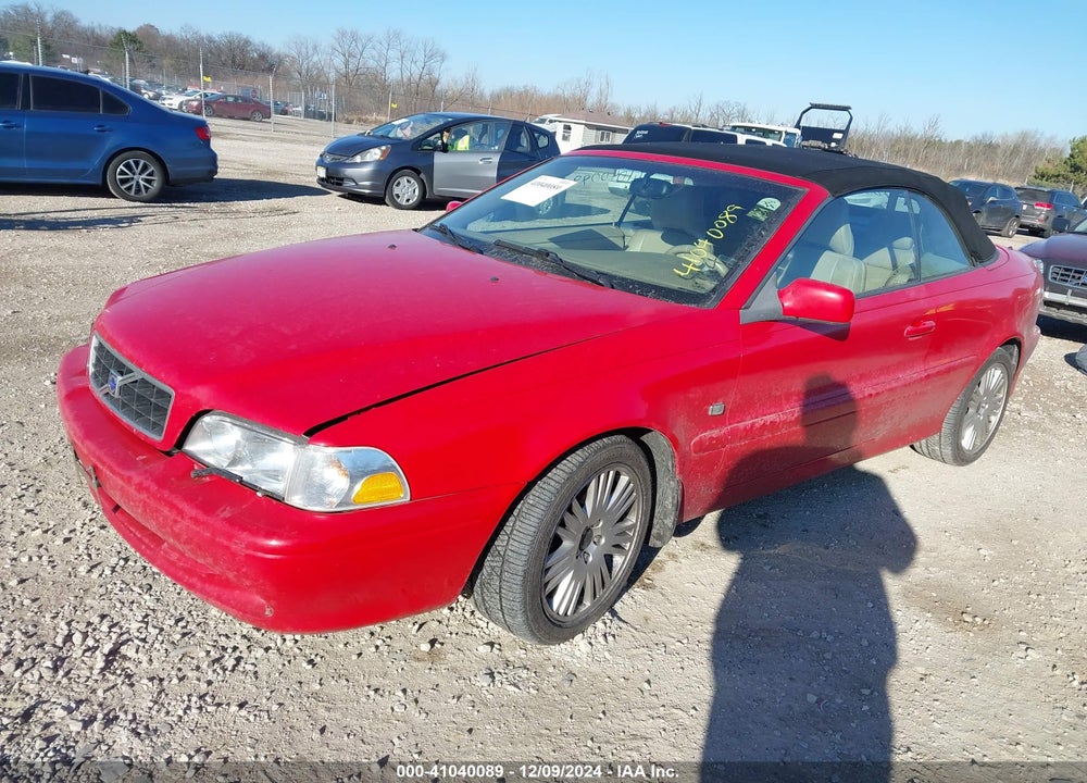 2004 VOLVO C70 LT VIN: YV1NC63DX4J045049