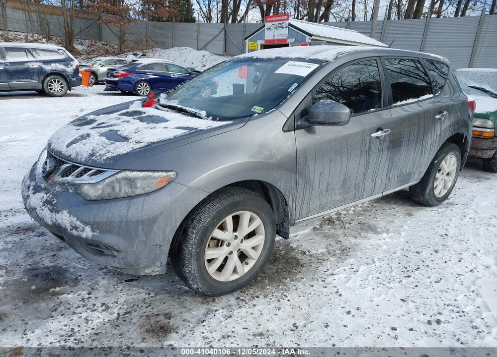 2014 NISSAN MURANO S VIN: JN8AZ1MU0EW415535