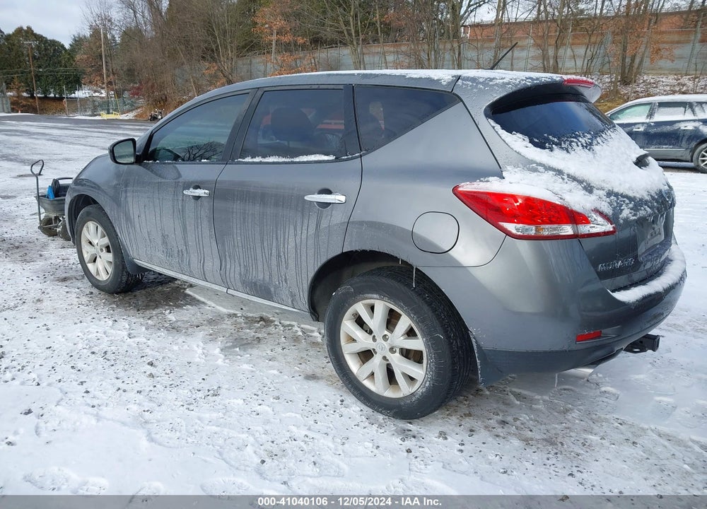 2014 NISSAN MURANO S VIN: JN8AZ1MU0EW415535