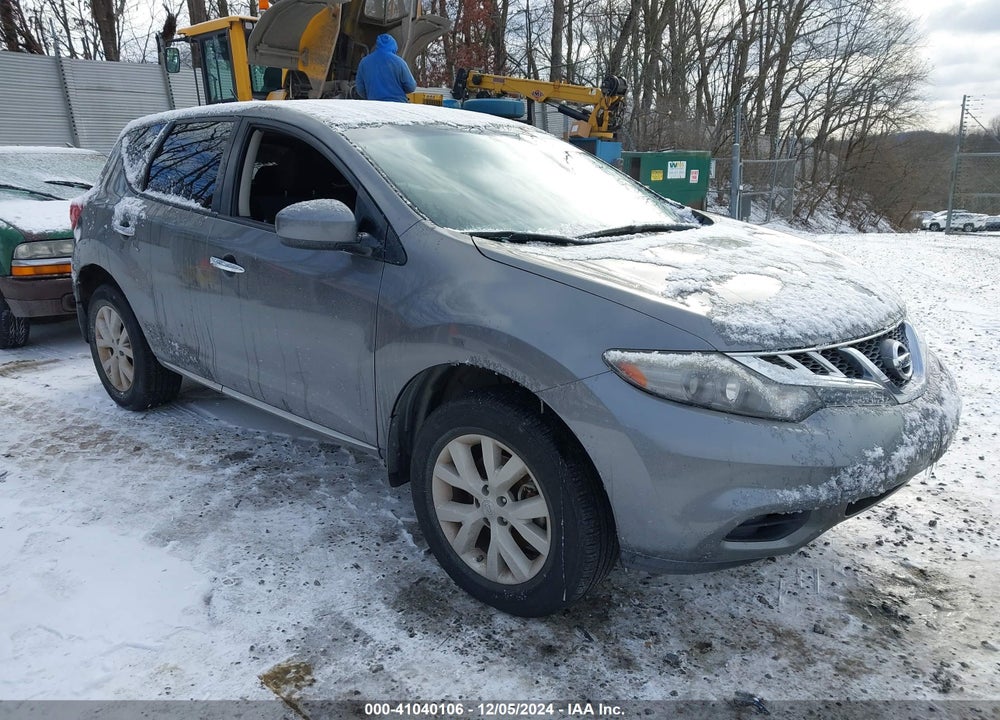 2014 NISSAN MURANO S VIN: JN8AZ1MU0EW415535