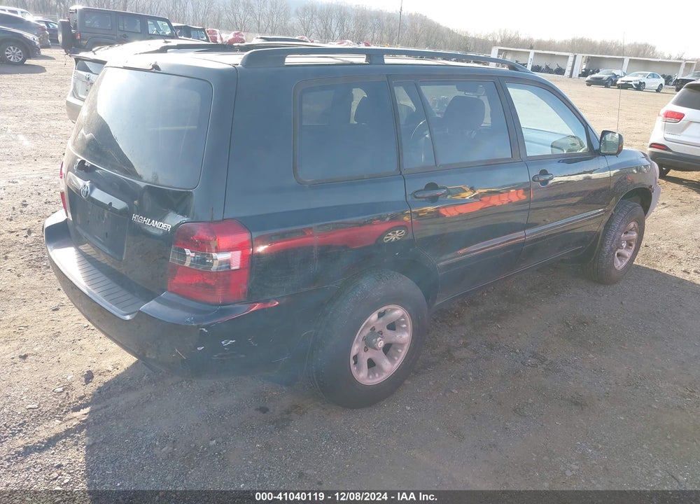 2006 TOYOTA HIGHLANDER VIN: JTEGD21A860147516