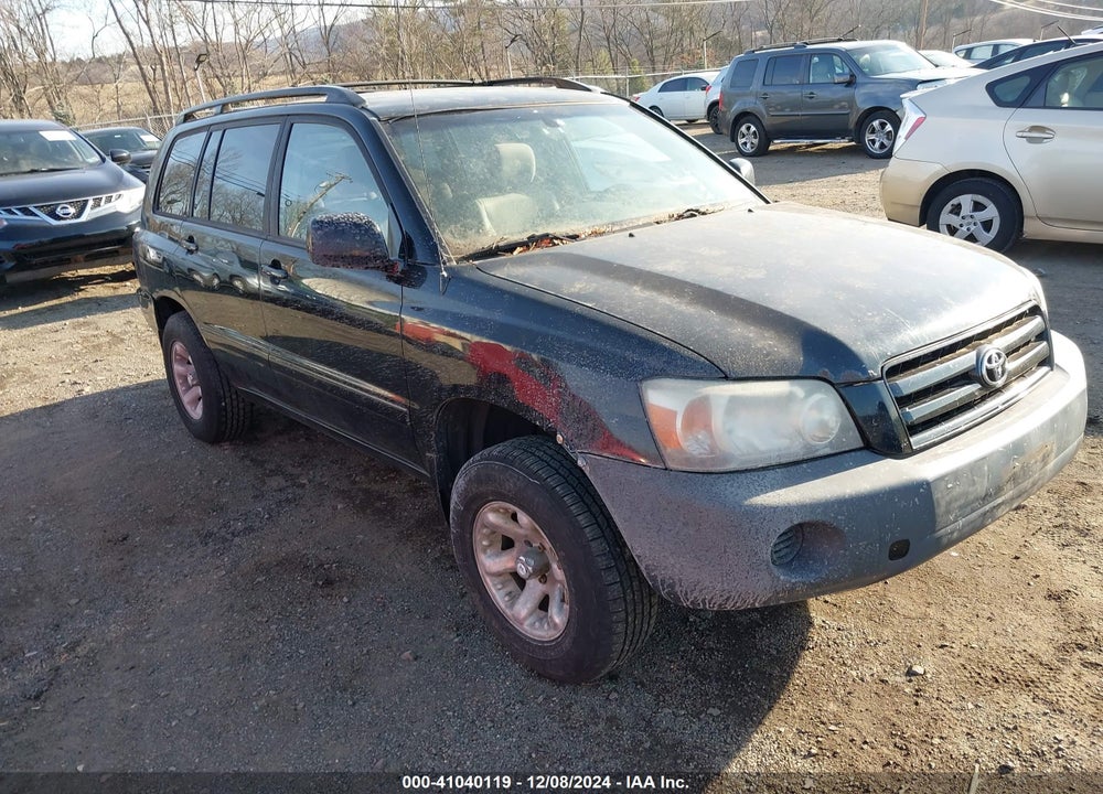 2006 TOYOTA HIGHLANDER VIN: JTEGD21A860147516