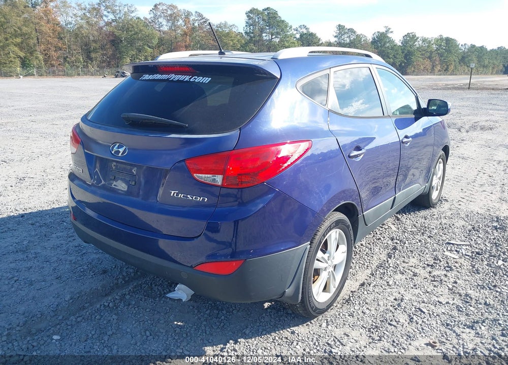 2013 HYUNDAI TUCSON GLS VIN: KM8JU3AC0DU549730