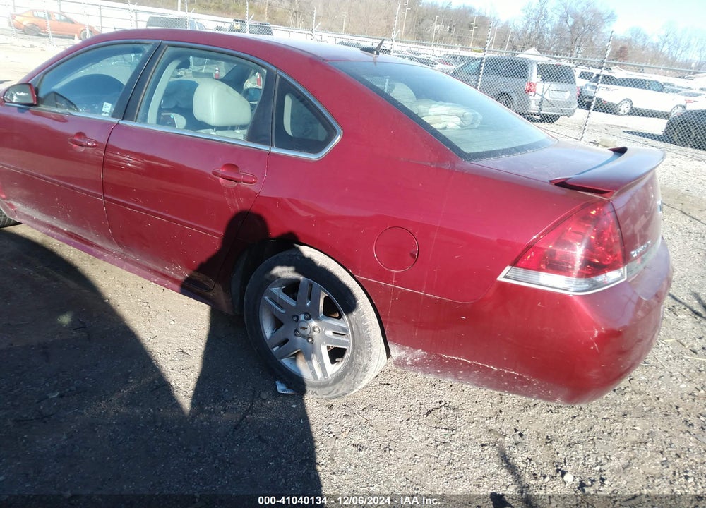 2011 CHEVROLET IMPALA VIN: 2G1WB5EK7B1312764