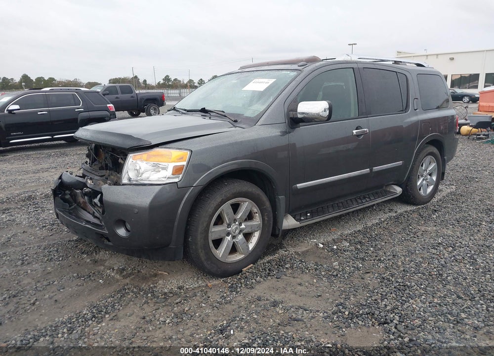 2010 NISSAN ARMADA PLATINUM VIN: 5N1BA0NF8AN615706