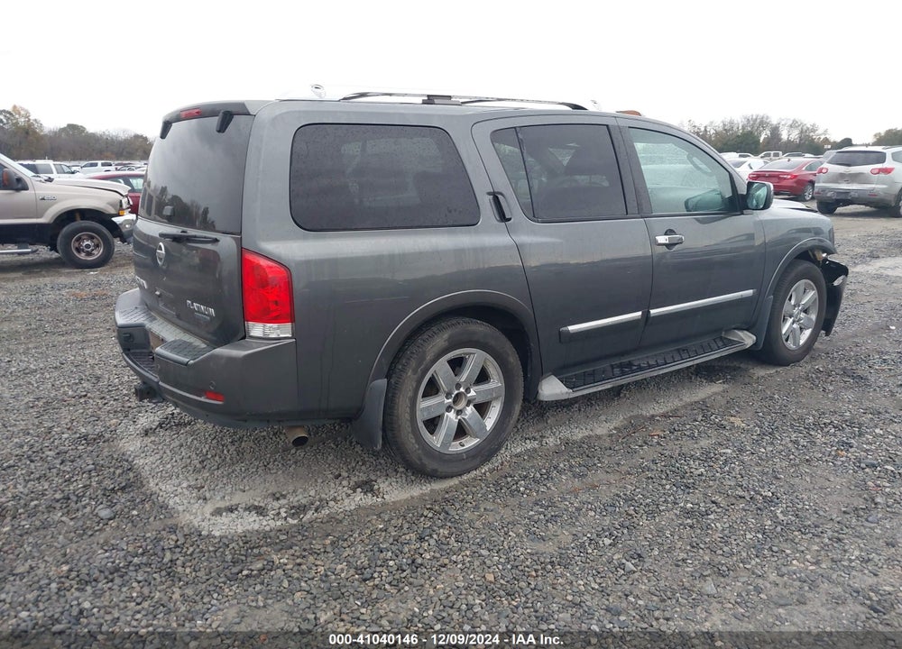 2010 NISSAN ARMADA PLATINUM VIN: 5N1BA0NF8AN615706