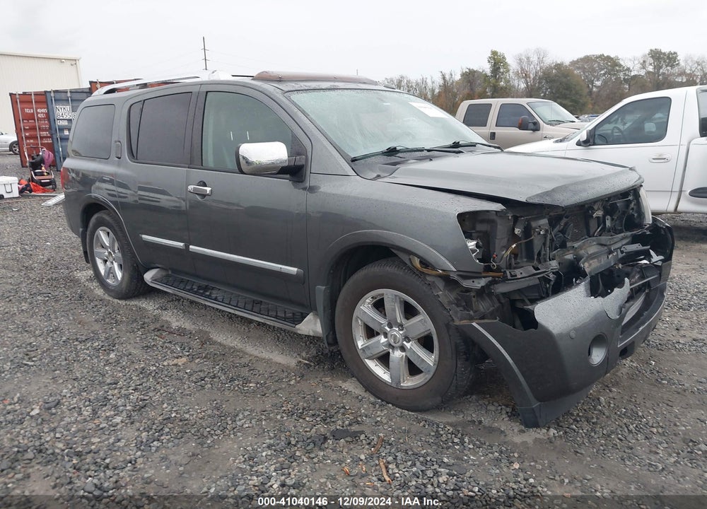 2010 NISSAN ARMADA PLATINUM VIN: 5N1BA0NF8AN615706