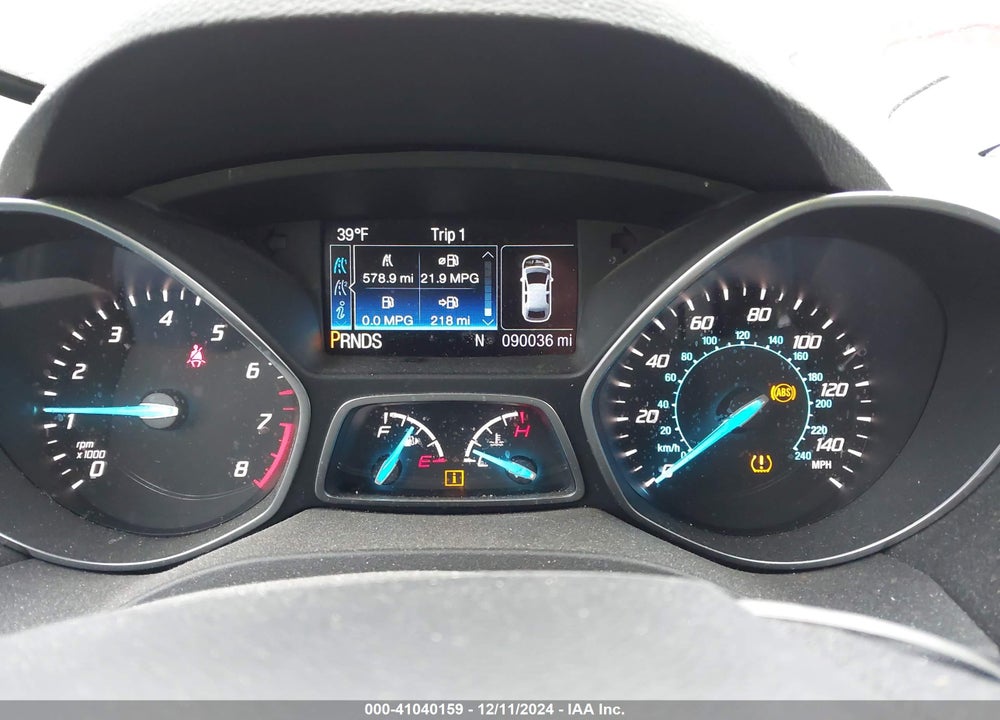 2016 FORD ESCAPE SE VIN: 1FMCU9G9XGUC83063