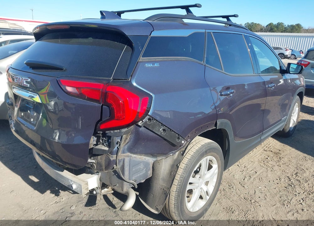 2019 GMC TERRAIN SLE VIN: 3GKALMEV7KL132156