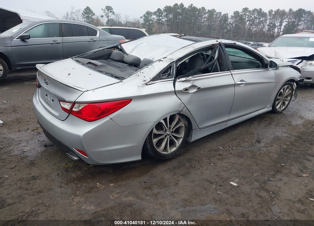2014 HYUNDAI SONATA SE VIN: 5NPEC4ACXEH883984