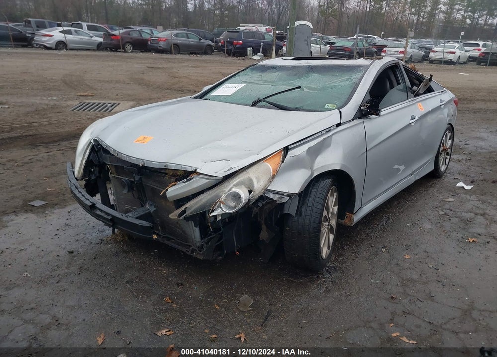 2014 HYUNDAI SONATA SE VIN: 5NPEC4ACXEH883984