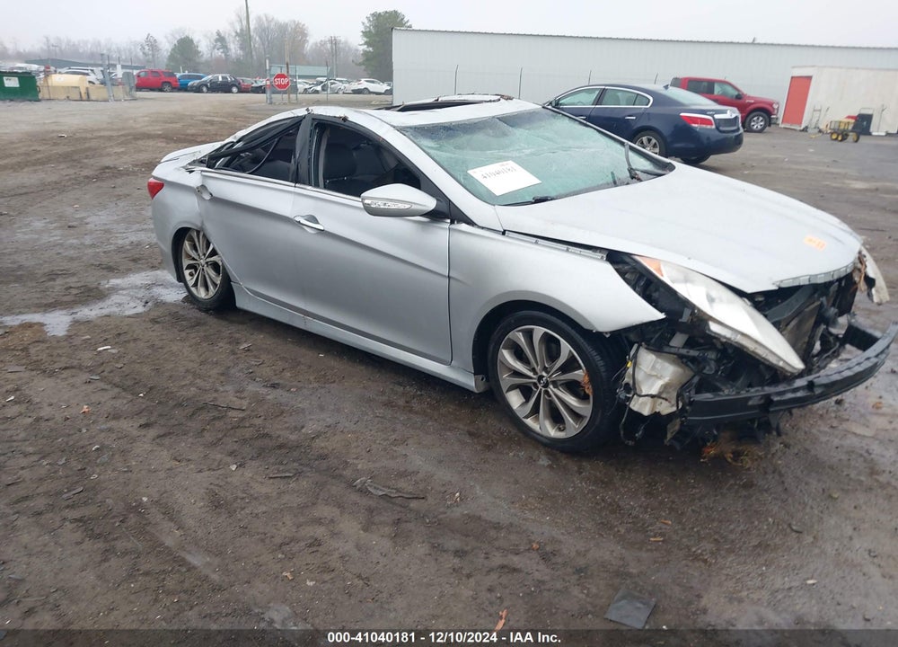 2014 HYUNDAI SONATA SE VIN: 5NPEC4ACXEH883984
