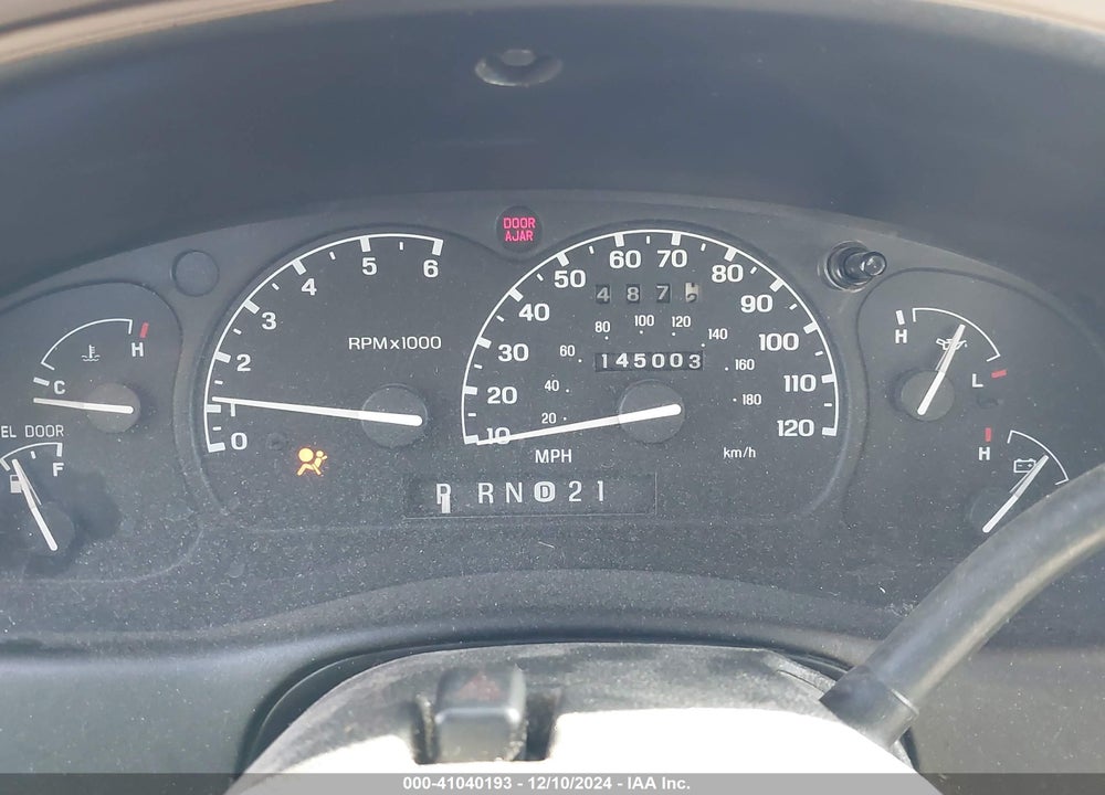 2001 FORD RANGER EDGE/XL/XLT VIN: 1FTYR14V51PB19949