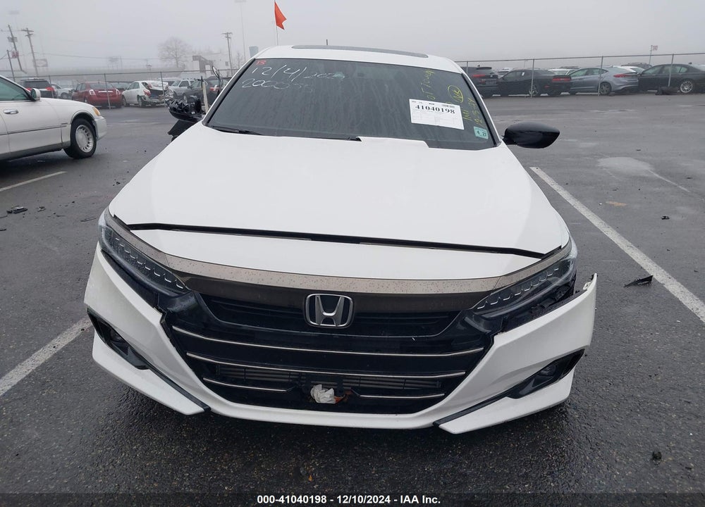 2022 HONDA ACCORD SPORT 2.0T VIN: 1HGCV2F31NA009983