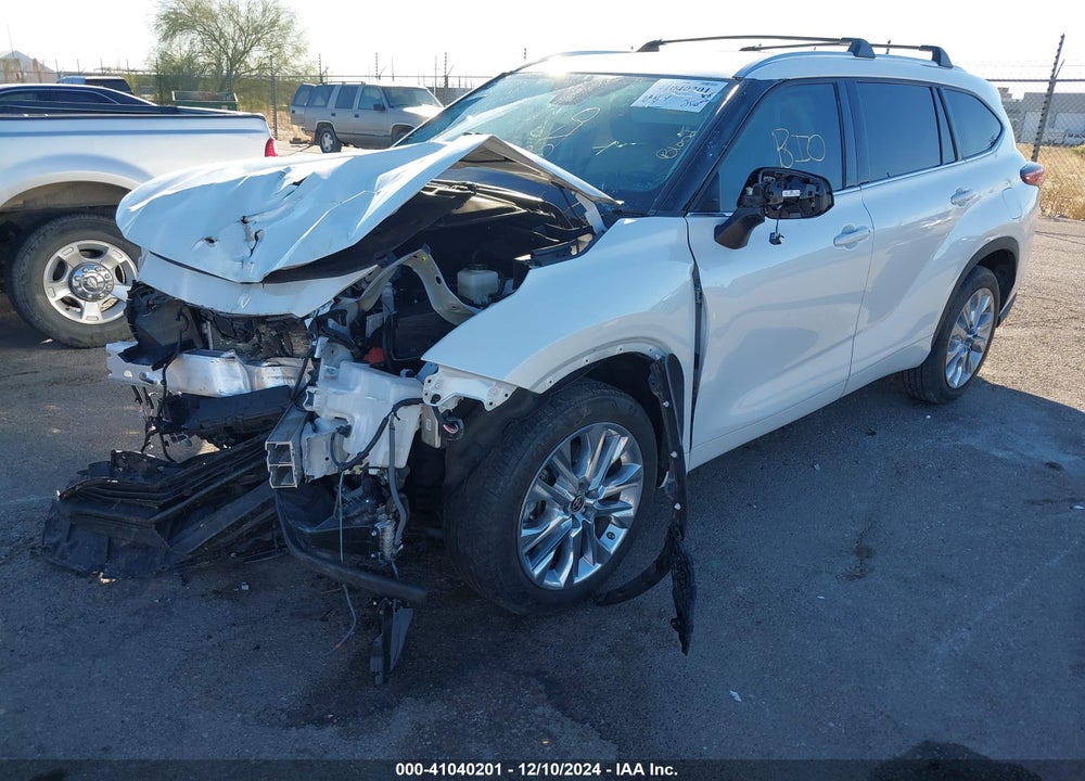 2022 TOYOTA HIGHLANDER LIMITED VIN: 5TDYZRAH9NS548441