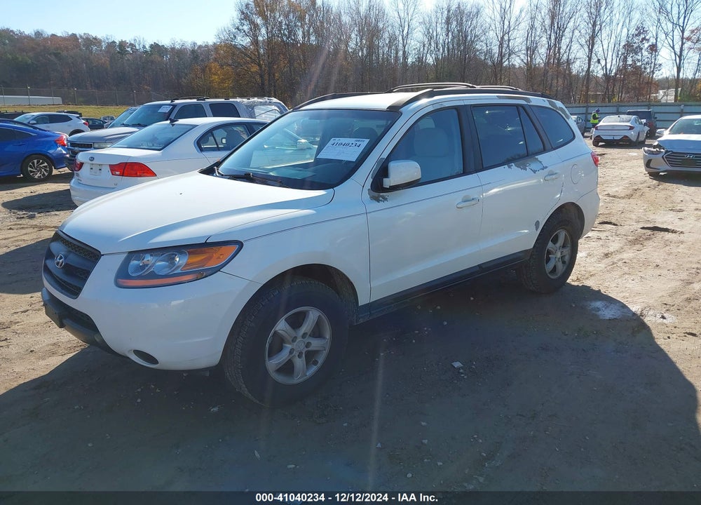 2008 HYUNDAI SANTA FE GLS VIN: 5NMSG13D28H209356