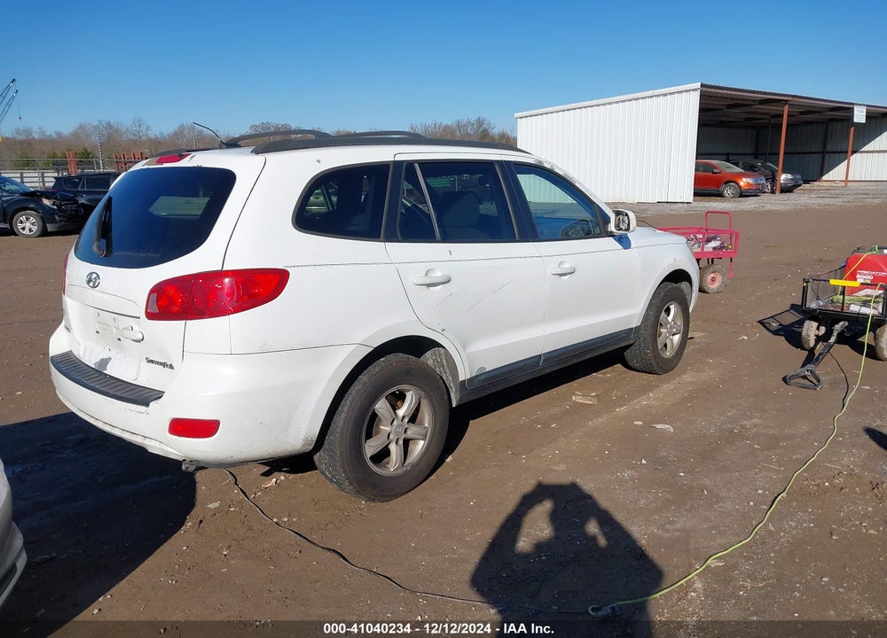 2008 HYUNDAI SANTA FE GLS VIN: 5NMSG13D28H209356