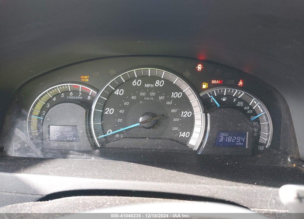 2014 TOYOTA CAMRY SE VIN: 4T1BF1FK8EU371506