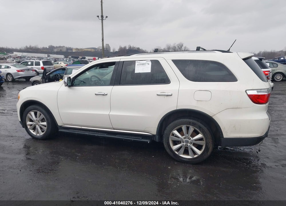 2011 DODGE DURANGO CREW VIN: 1D4RE4GG8BC720685