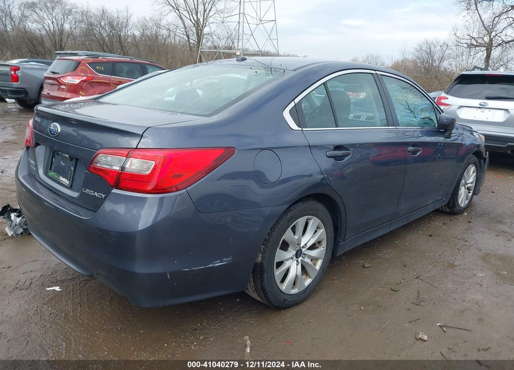 2015 SUBARU LEGACY 2.5I PREMIUM VIN: 4S3BNBC61F3030346