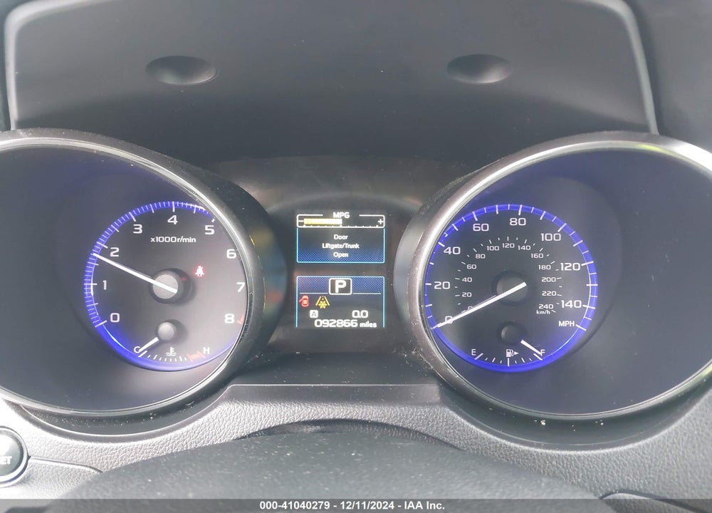 2015 SUBARU LEGACY 2.5I PREMIUM VIN: 4S3BNBC61F3030346