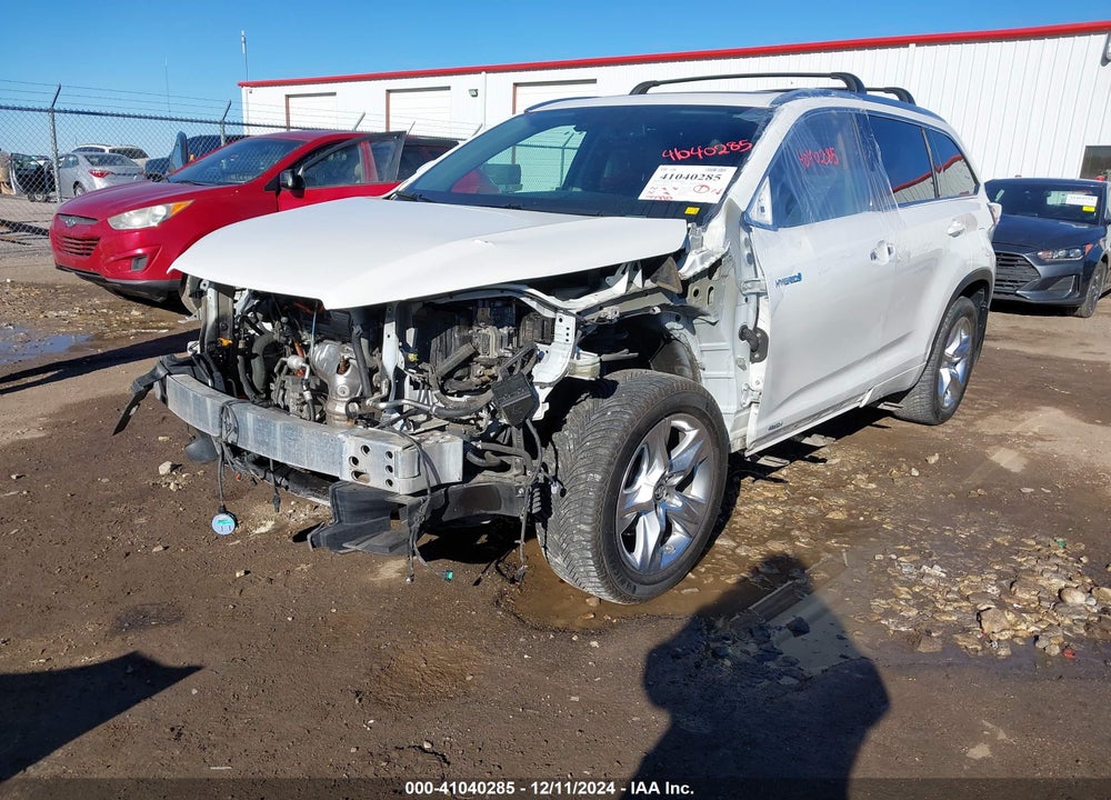 2016 TOYOTA HIGHLANDER HYBRID LIMITED PLATINUM V6 VIN: 5TDDCRFH4GS017756