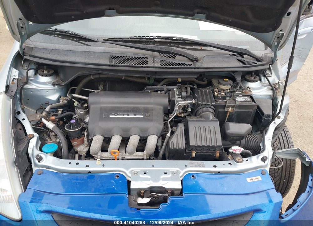 2007 HONDA FIT VIN: JHMGD38457S020382