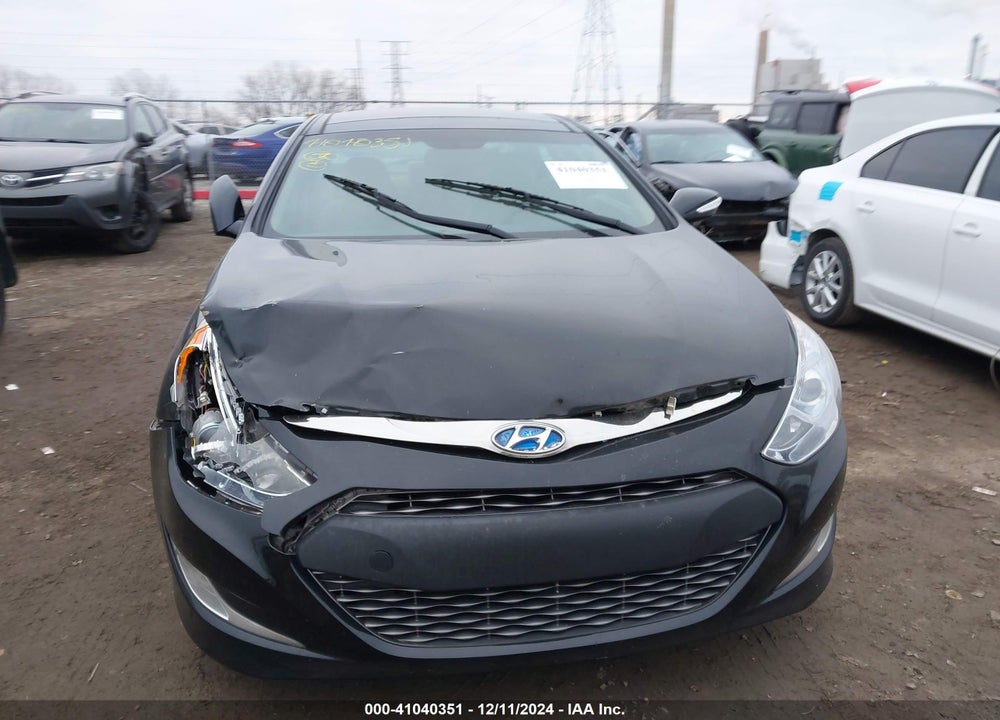 2012 HYUNDAI SONATA HYBRID VIN: KMHEC4A42CA041567