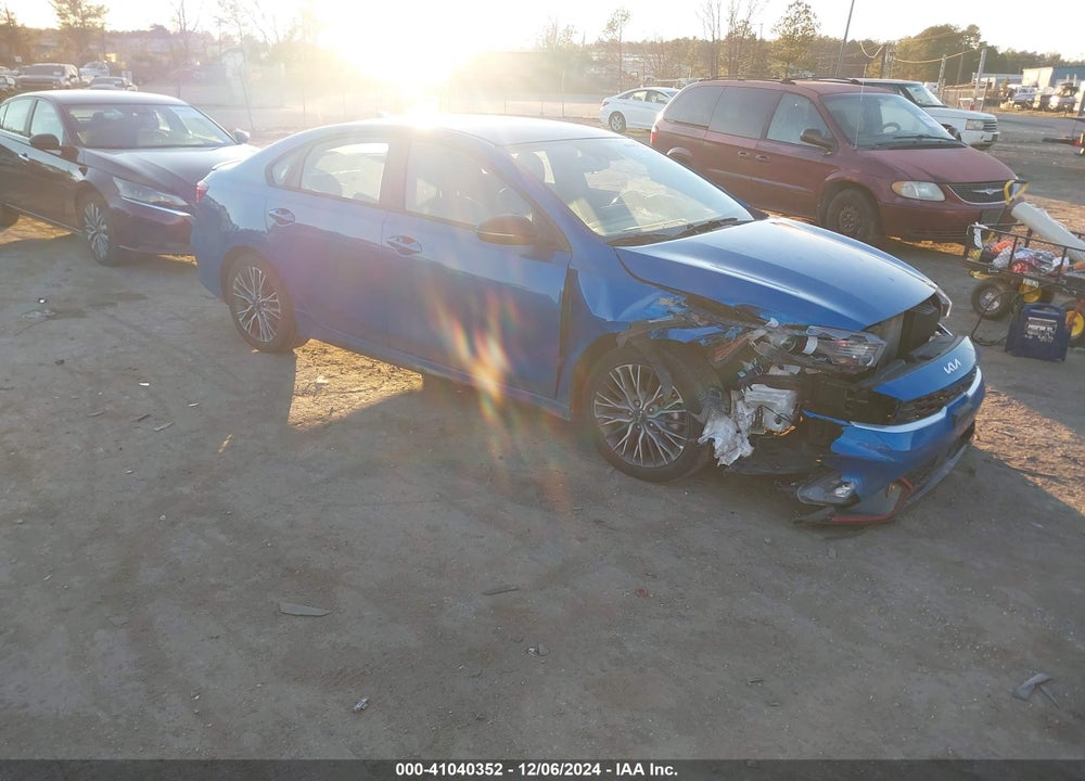 2022 KIA FORTE GT LINE VIN: 3KPF54AD4NE498769