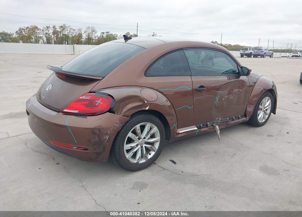 2017 VOLKSWAGEN BEETLE #PINKBEETLE/1.8T CLASSIC/1.8T S VIN: 3VWF17AT6HM624481