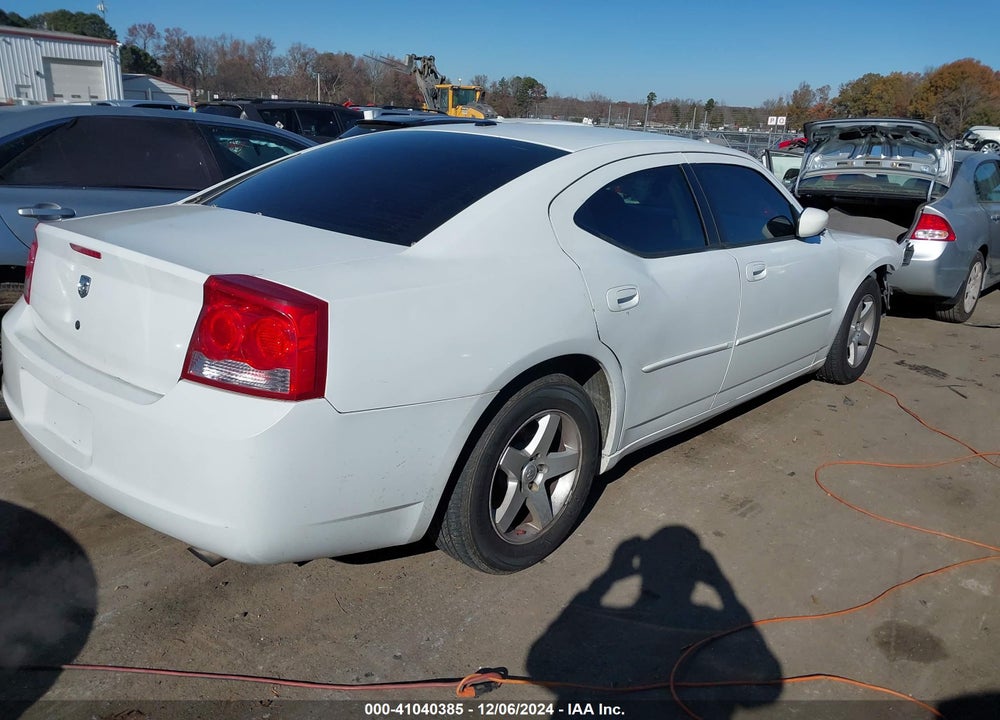 2010 DODGE CHARGER SXT VIN: 2B3CA3CV0AH290760