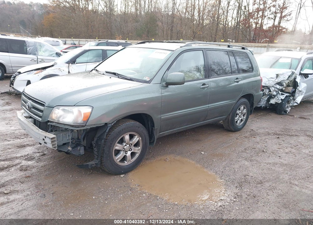 2005 TOYOTA HIGHLANDER V6 VIN: JTEEP21A650077902