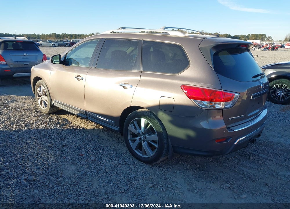2014 NISSAN PATHFINDER PLATINUM VIN: 5N1AR2MN5EC723145